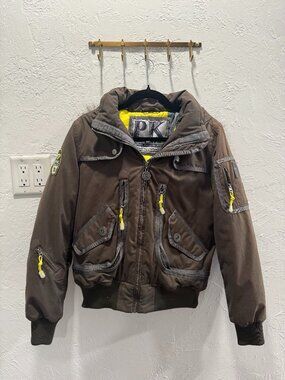 PK Sport Riding Army Green Winter Jacket